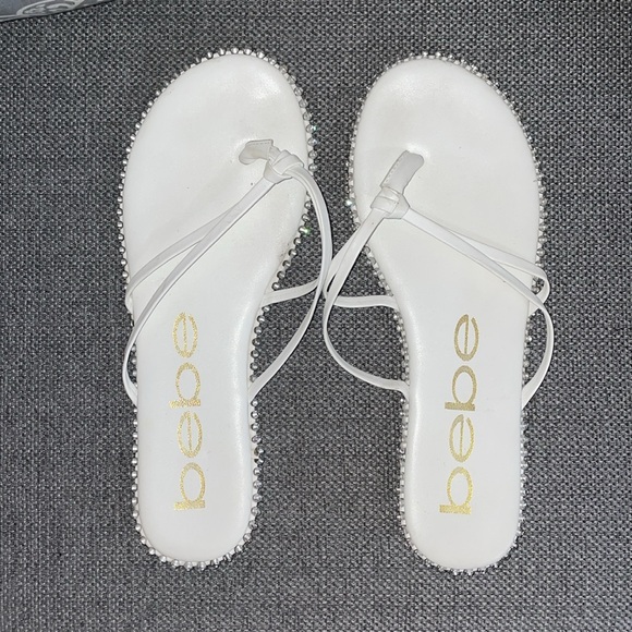 BEBE White Diamond Inspired Sandals ๐ - Picture 2 of 6